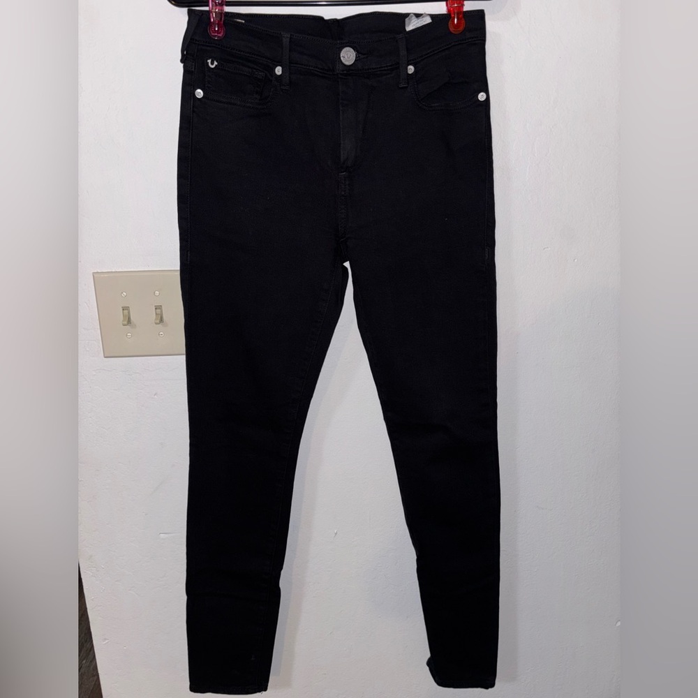 True Religion Women's Black Skinny Jeans